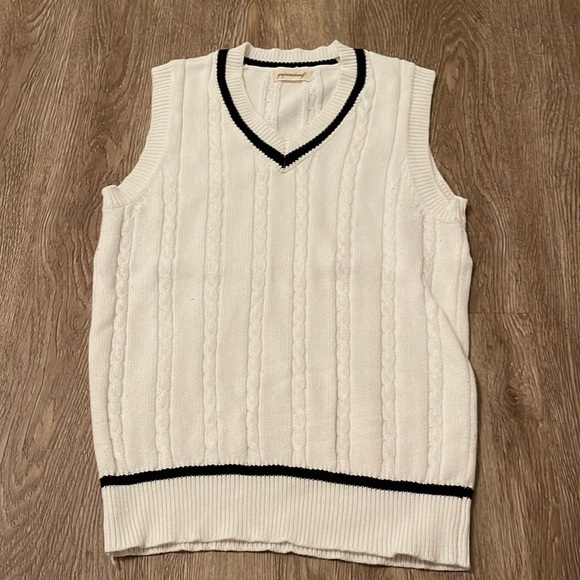Amazon Tops - Amazon White Sweater Vest
